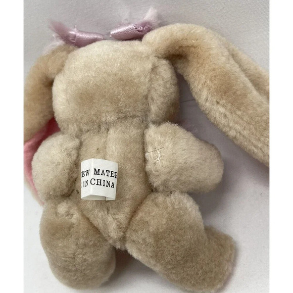 VTG Jointed Easter Bunny Plush Rabbit Long Floppy Ears Cute 5” Stuffed Animal - Picture 14 of 16